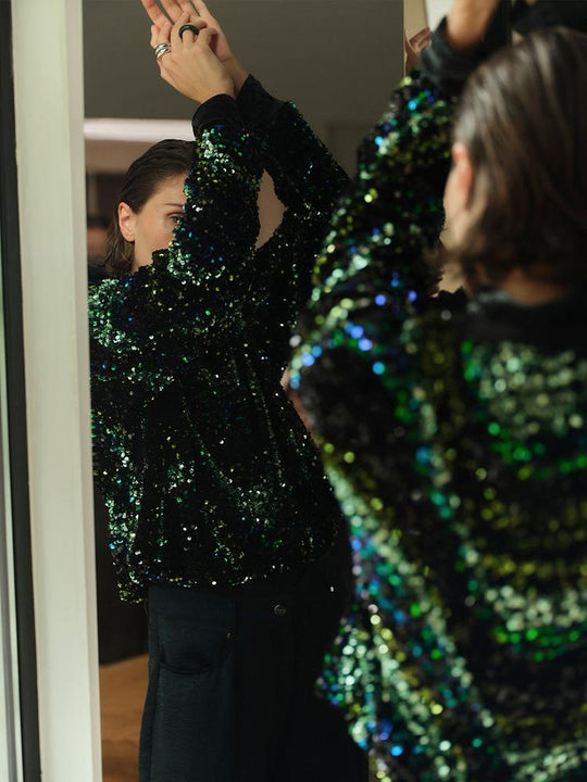 Dante6-Lizy Sequins Top