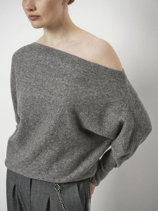 Asymmetrischer Wollpullover (nachhaltig) von Dante 6