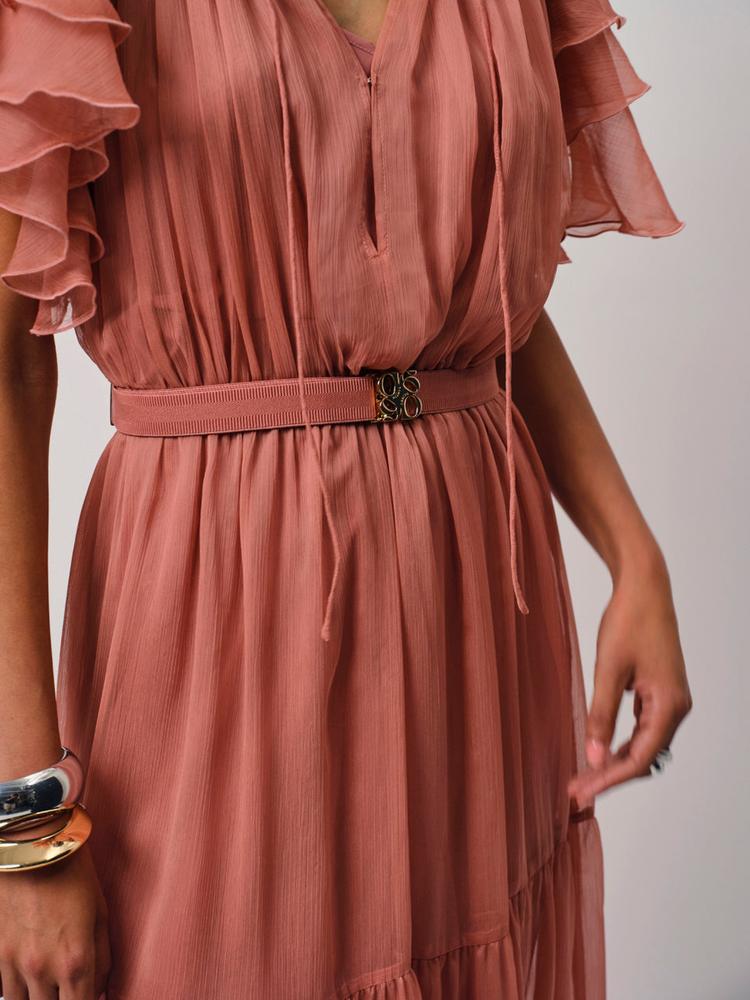 Boho-Maxikleid Xevi in Amber Glow – Dein Must-Have