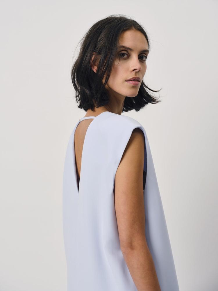 Eleganz Pur – Kleid Peyton in Crystal Blue