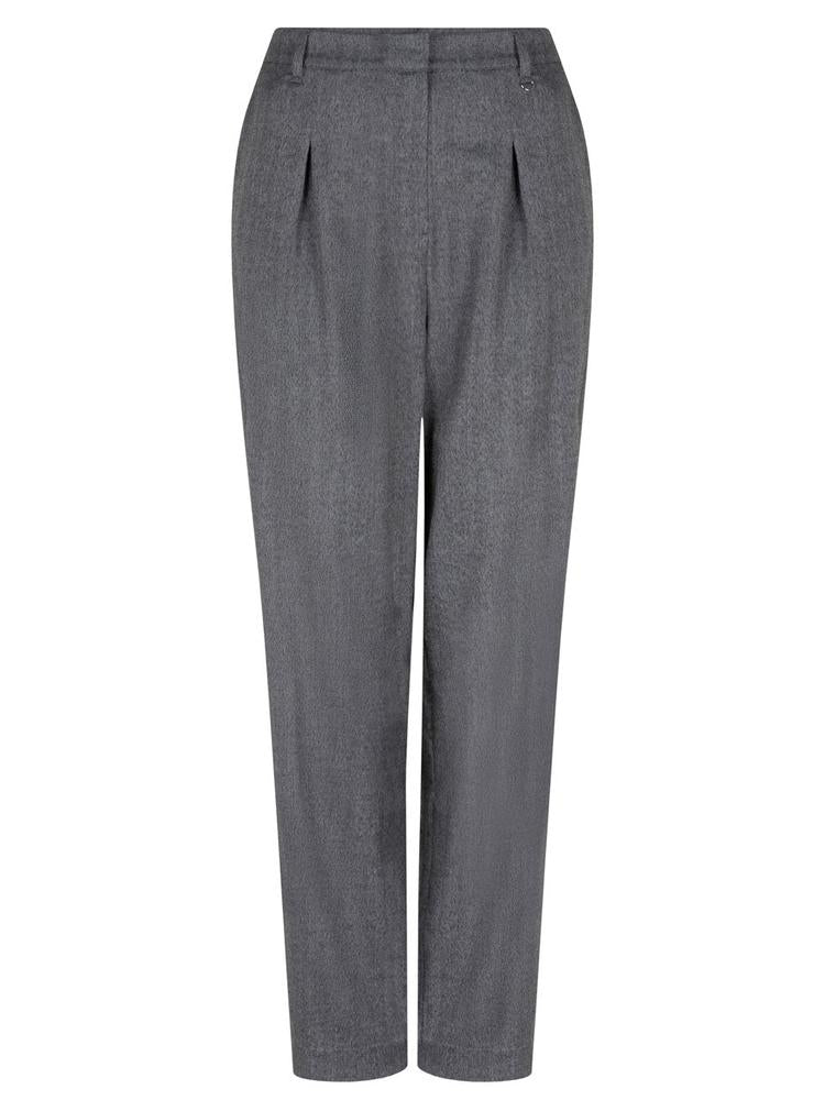 Klassiche Hose mit Fischgrätmuster