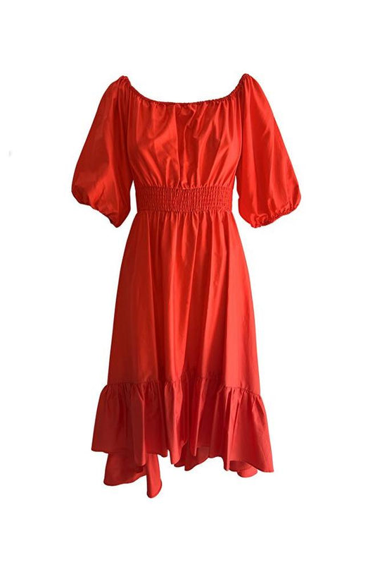 Kleid mit Volants, Hellynn