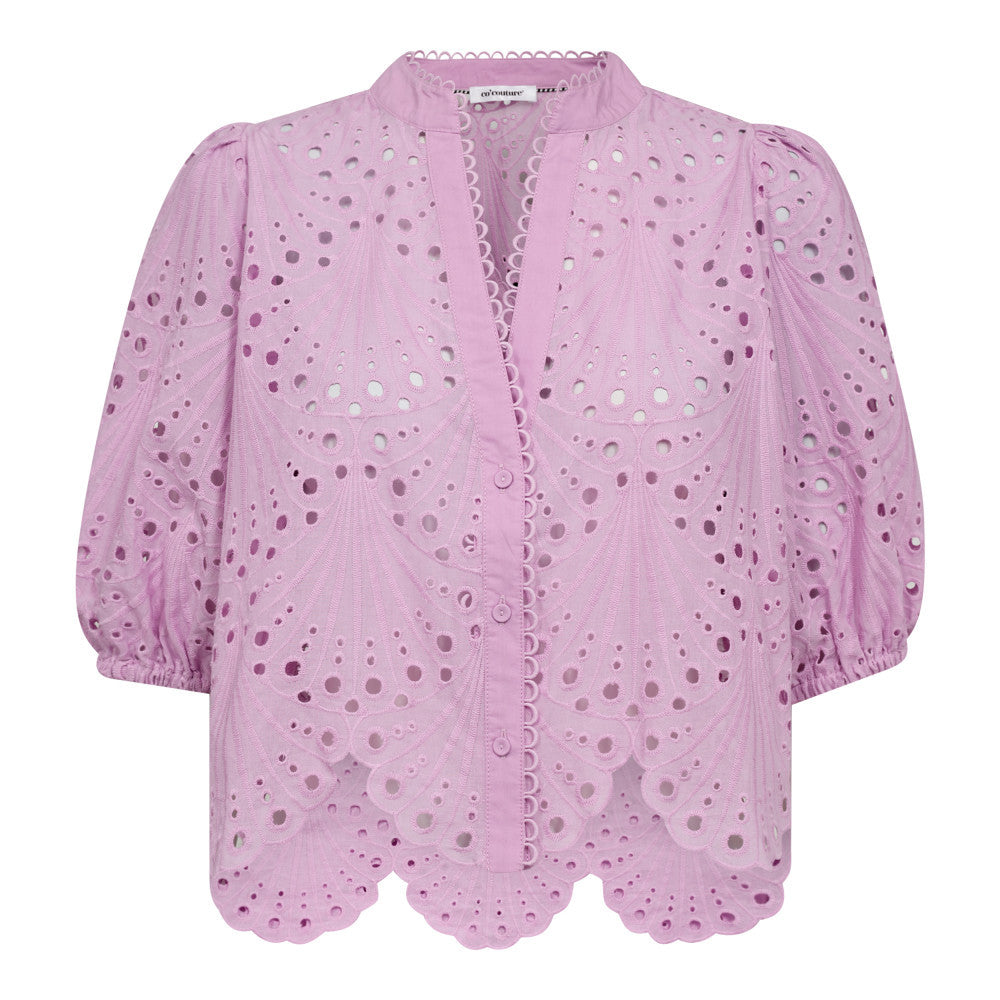 Naya Anglaise Bluse in Orchid von Co’Couture