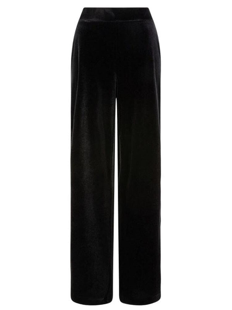 Palazzohose aus Samt