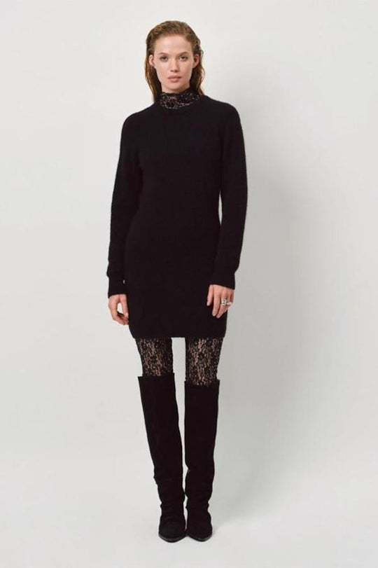 Strickkleid aus Alpaka-Merino-Wollmischung