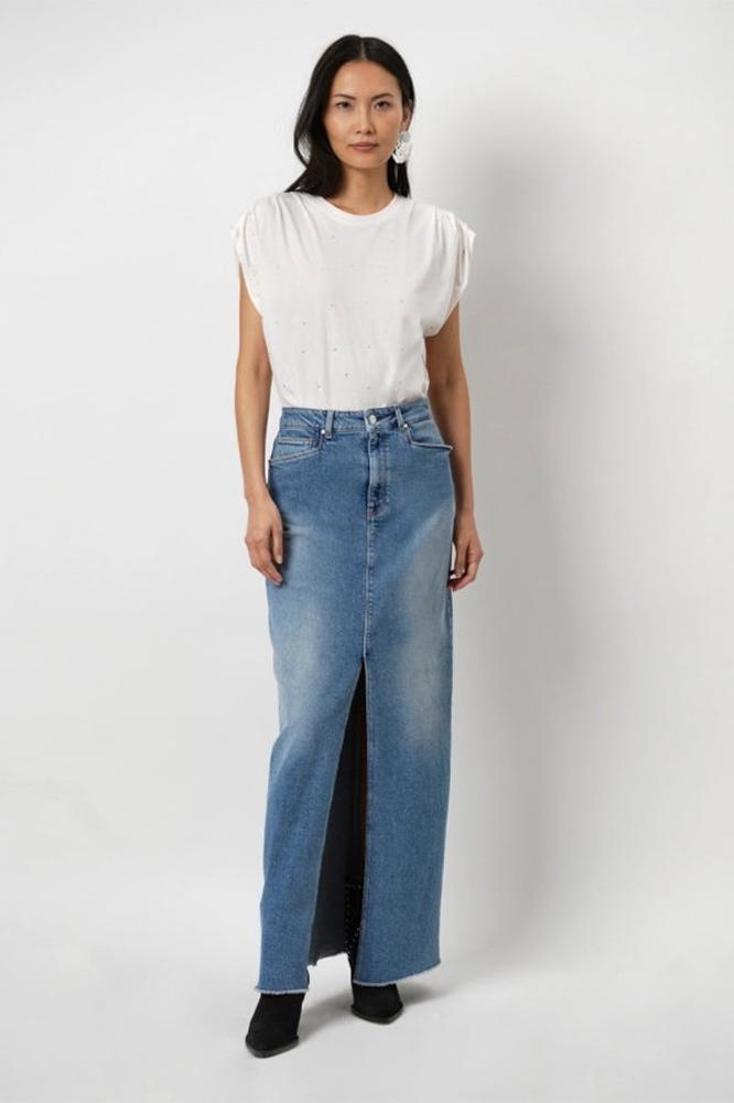 T-Shirt mit Strasssteinen von Dante 6