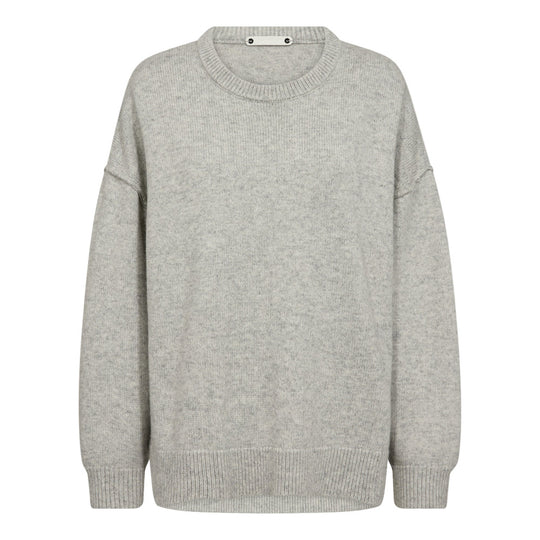 MajaCC Wollpullover in grau