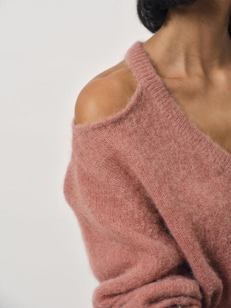 Open Shoulder Sweater von DANTE6