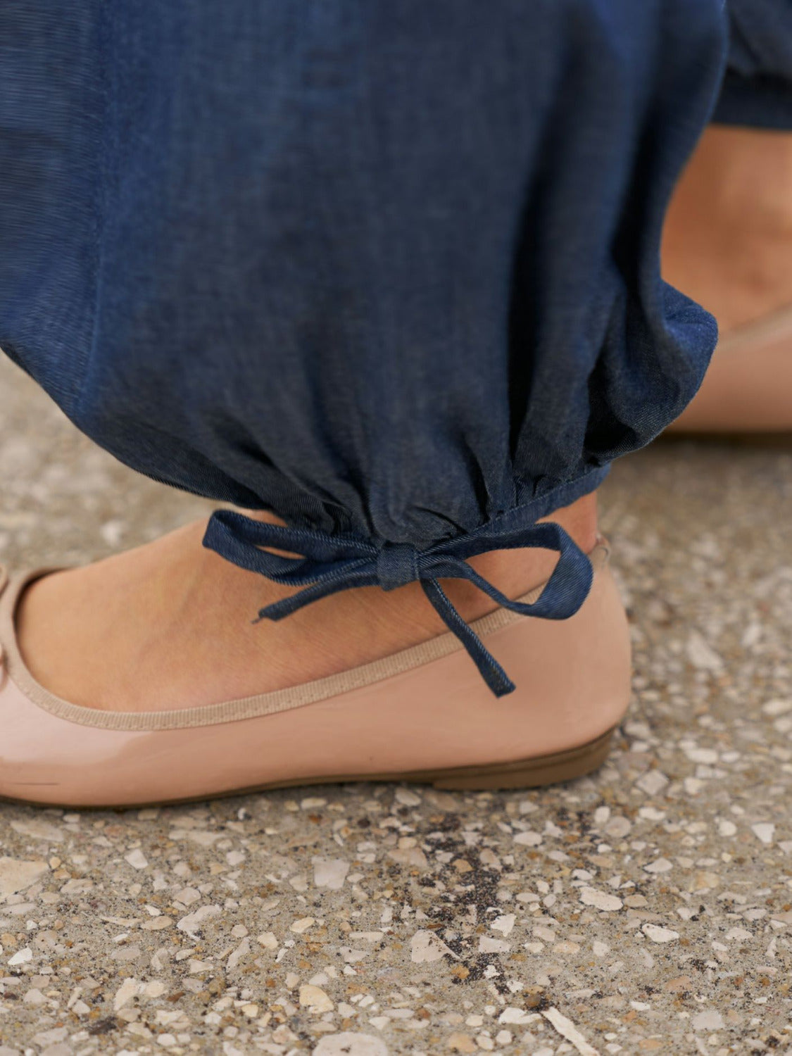 Ballonhose aus Denim