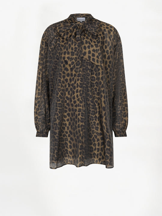 Dante6-Leigh Kleid mit Leopardenmuster