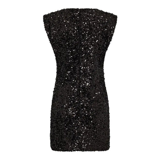 RoslynCC-Sequin-Dress- – Schwarzes Paillettenkleid Co'couture