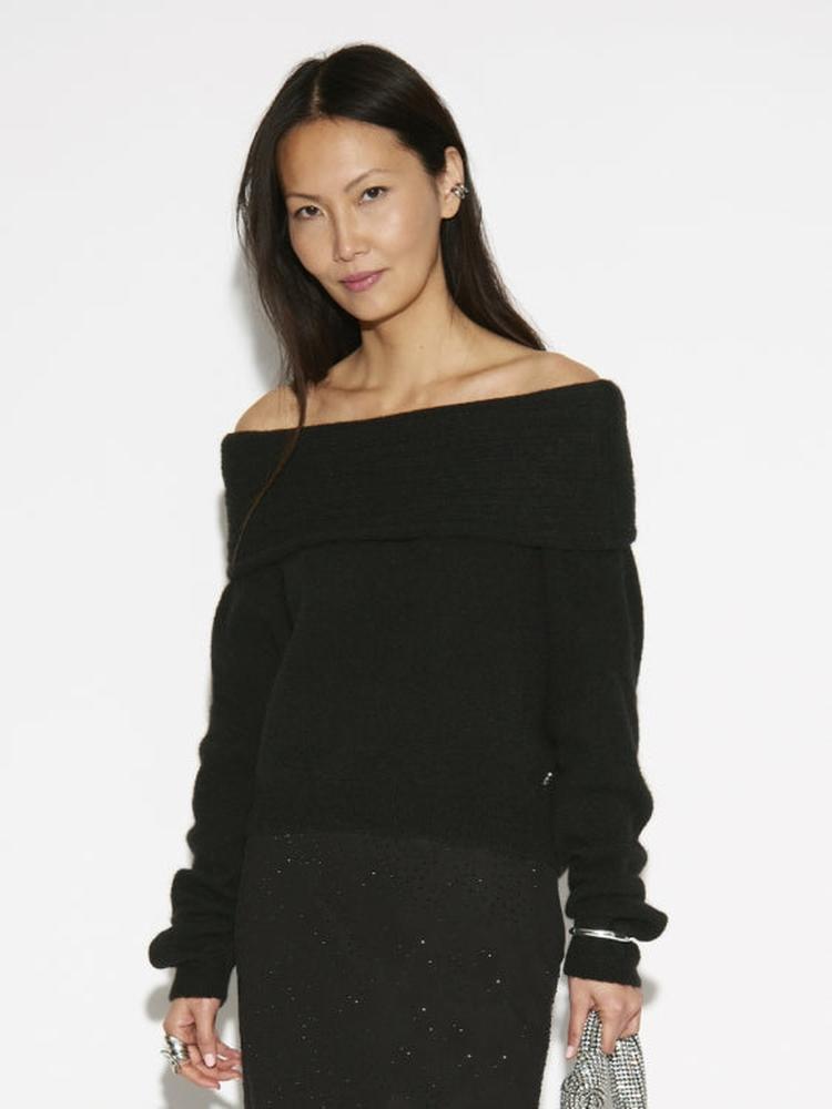 Dante6-Antya Off-Shoulder Pullover-Dante6-HEIDA Fashion