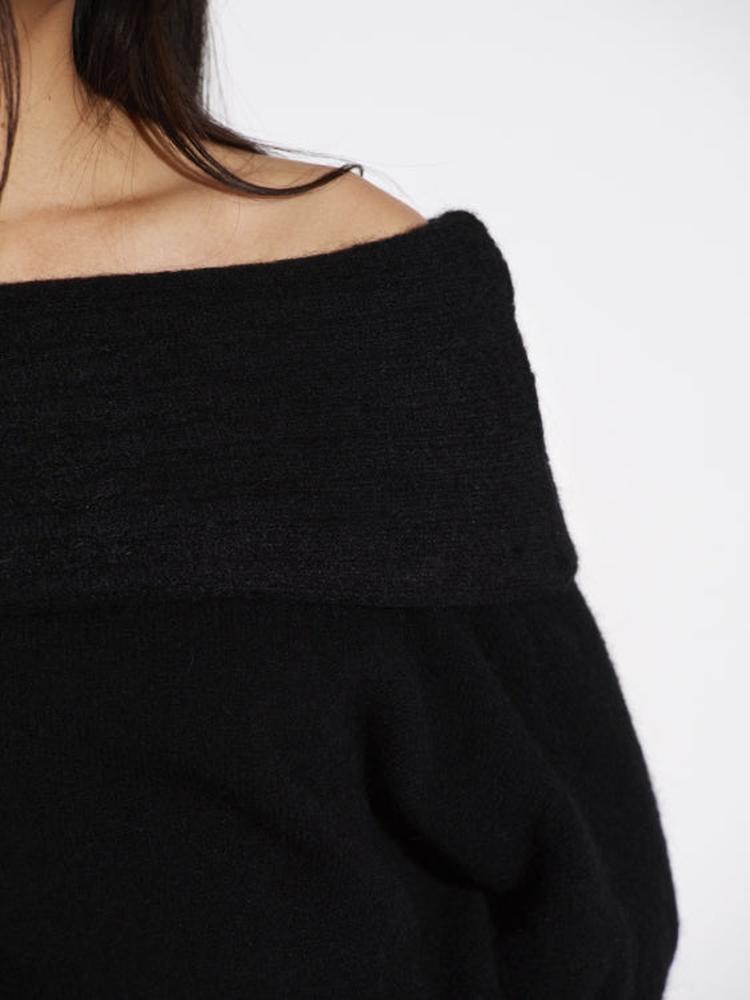 Dante6-Antya Off-Shoulder Pullover-Dante6-HEIDA Fashion