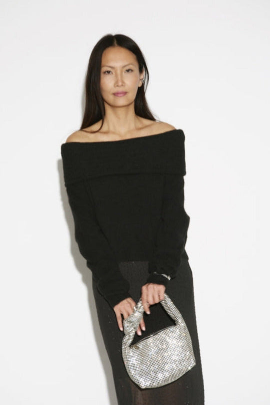 Dante6-Antya Off-Shoulder Pullover-Dante6-HEIDA Fashion