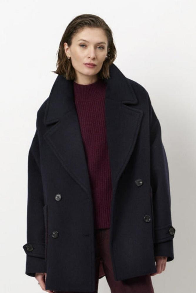 Dante6-Bambi zweireihiger Wollmantel-Dante6-HEIDA Fashion