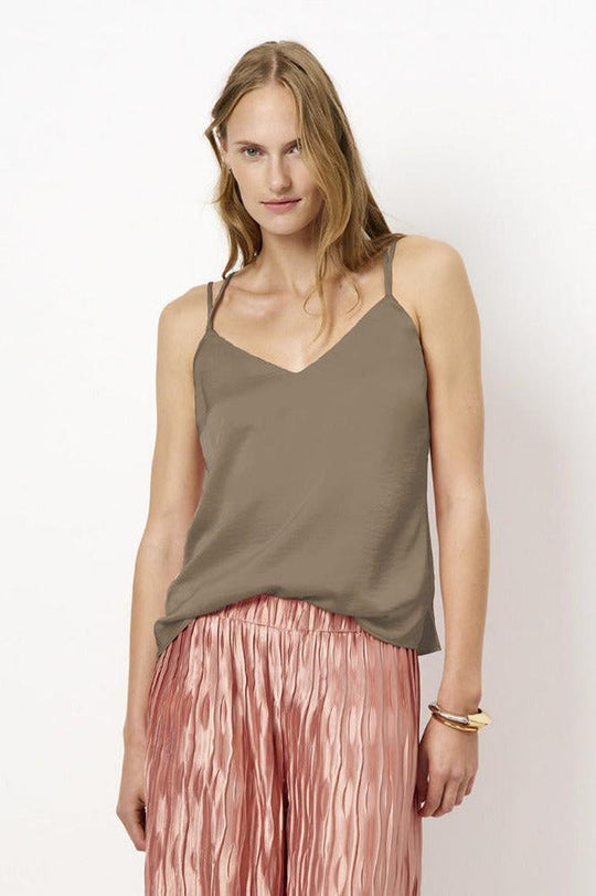 Dante6 Mandell Satin-Look Top