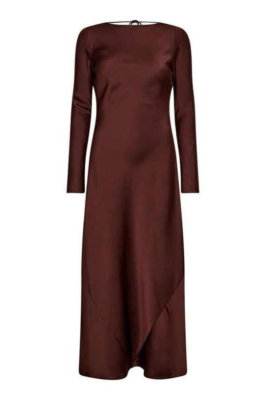 Co´Couture - Safiracc Waterfall Back Maxikleid