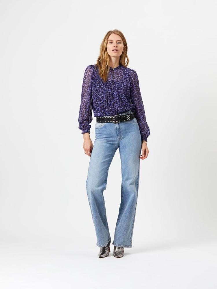 Bedruckte Bluse, Alley (nachhaltig)