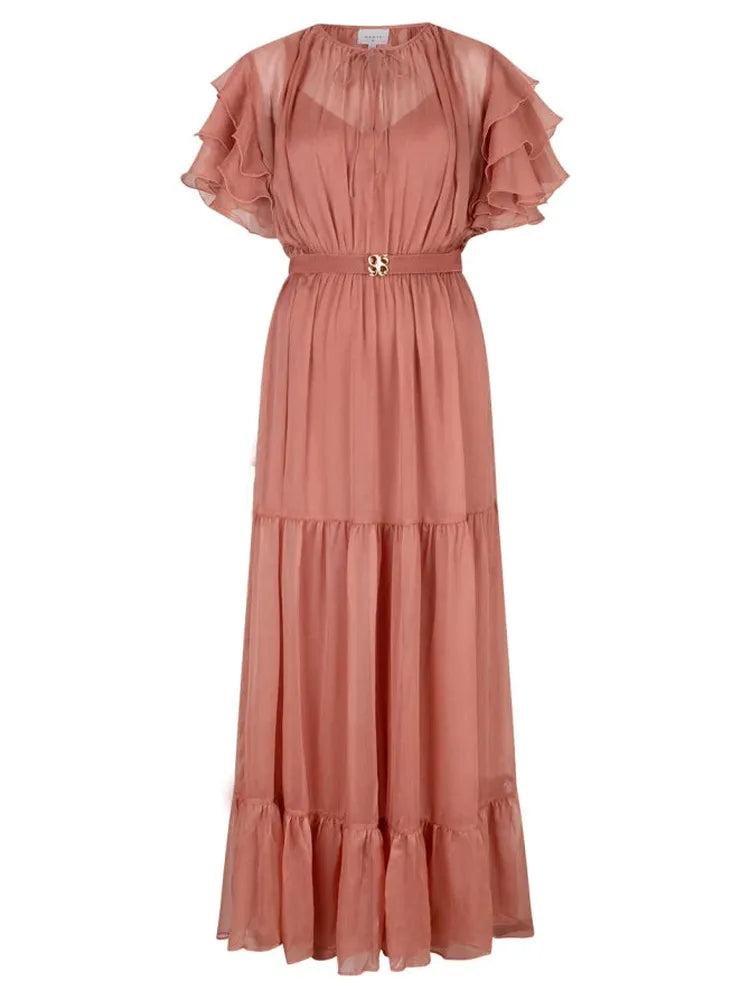 Boho-Maxikleid Xevi in Amber Glow – Dein Must-Have