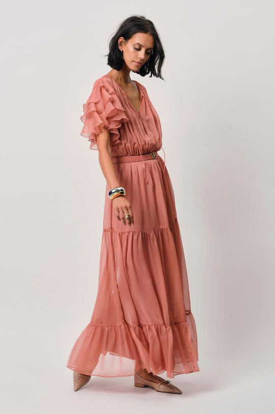 Boho-Maxikleid Xevi in Amber Glow – Dein Must-Have