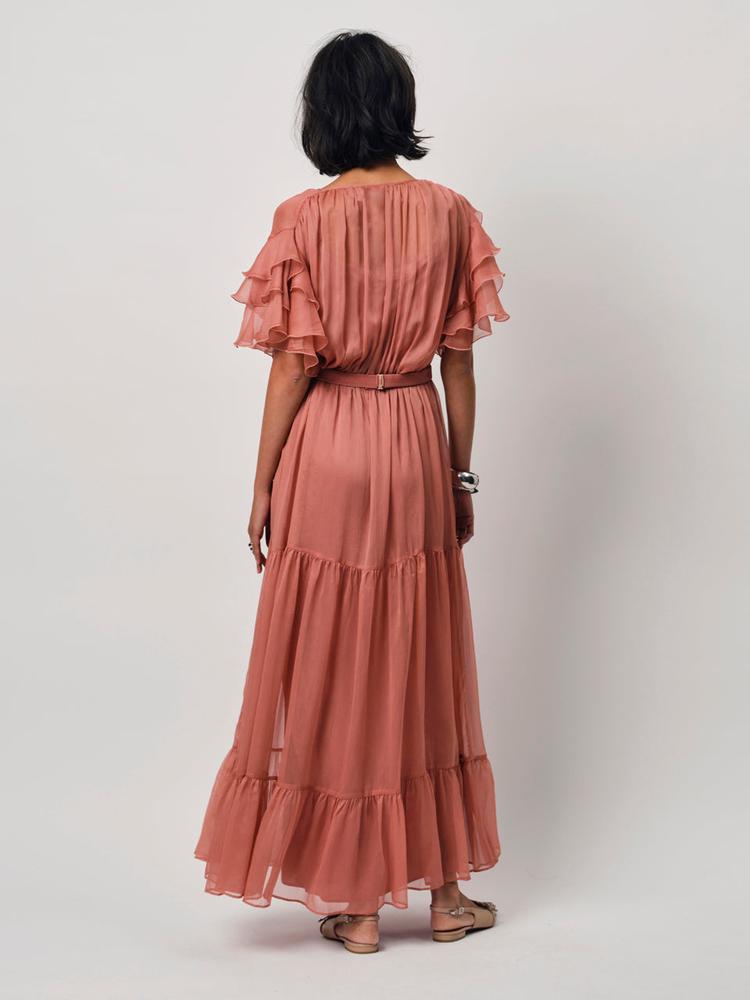 Boho-Maxikleid Xevi in Amber Glow – Dein Must-Have