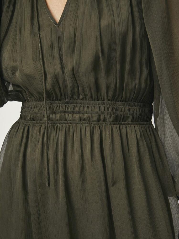 Bohokleid in olivgrün