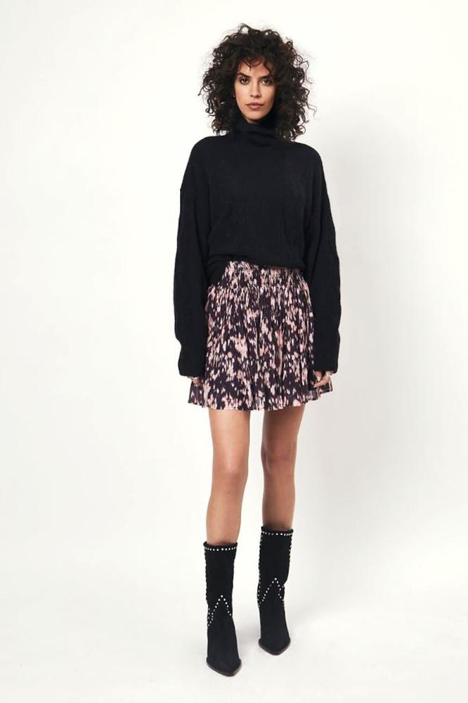 Bunter Rock aus Ecovero Viskose