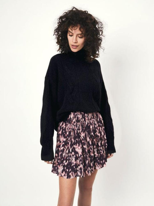 Bunter Rock aus Ecovero Viskose