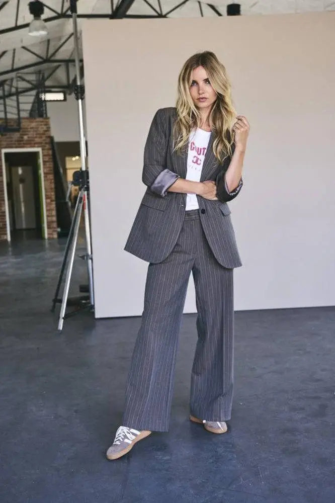 Blazer mit Nadelstreifen von Co'Couture in Oak-Co'couture-HEIDA Fashion