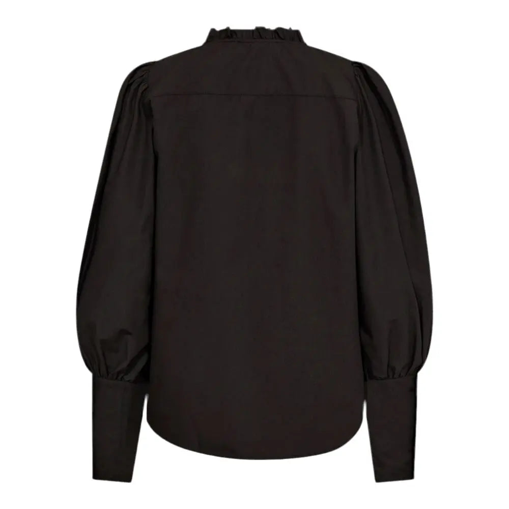 Schwarze Baumwollbluse von Co'couture-Co'couture-HEIDA Fashion