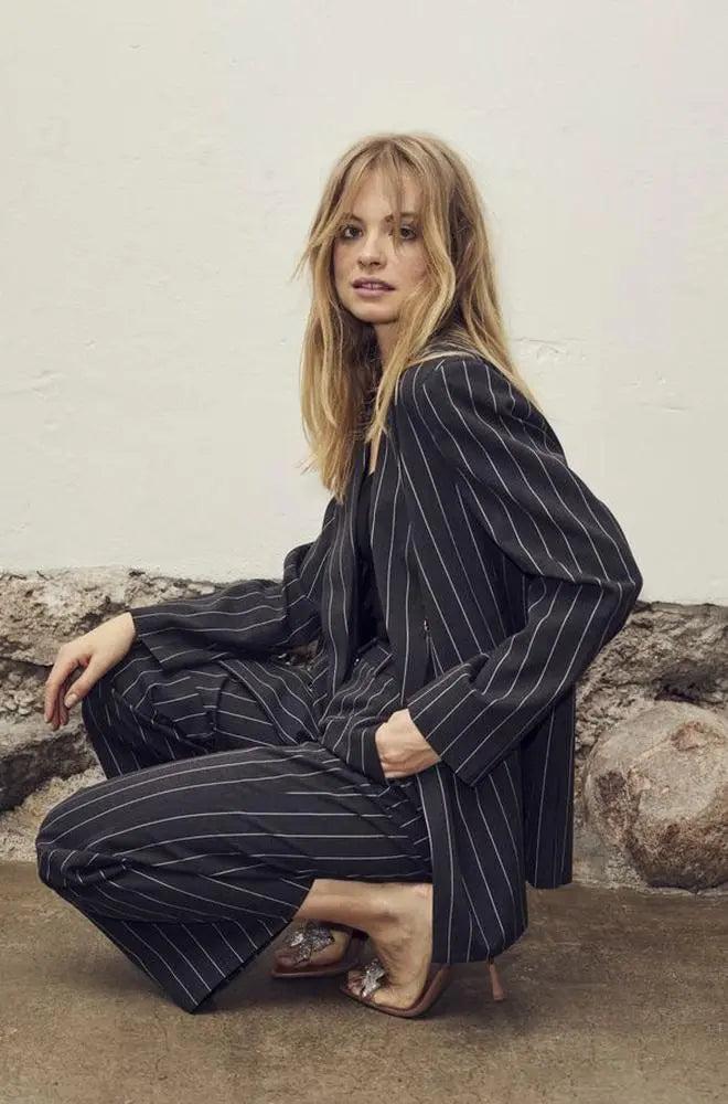 Stilvolle Nadelstreifenhose-Co'couture-HEIDA Fashion