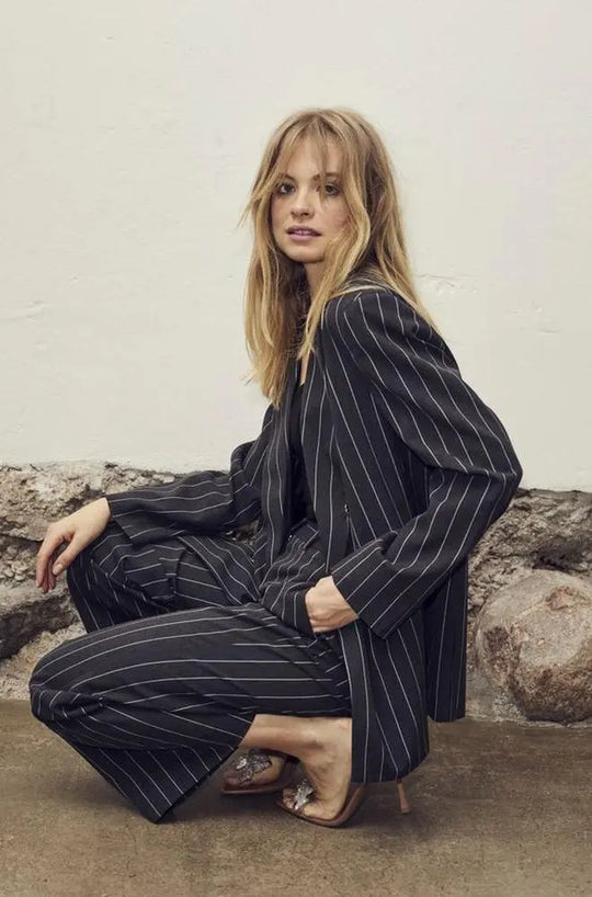 Stilvolle Nadelstreifenhose-Co'couture-HEIDA Fashion