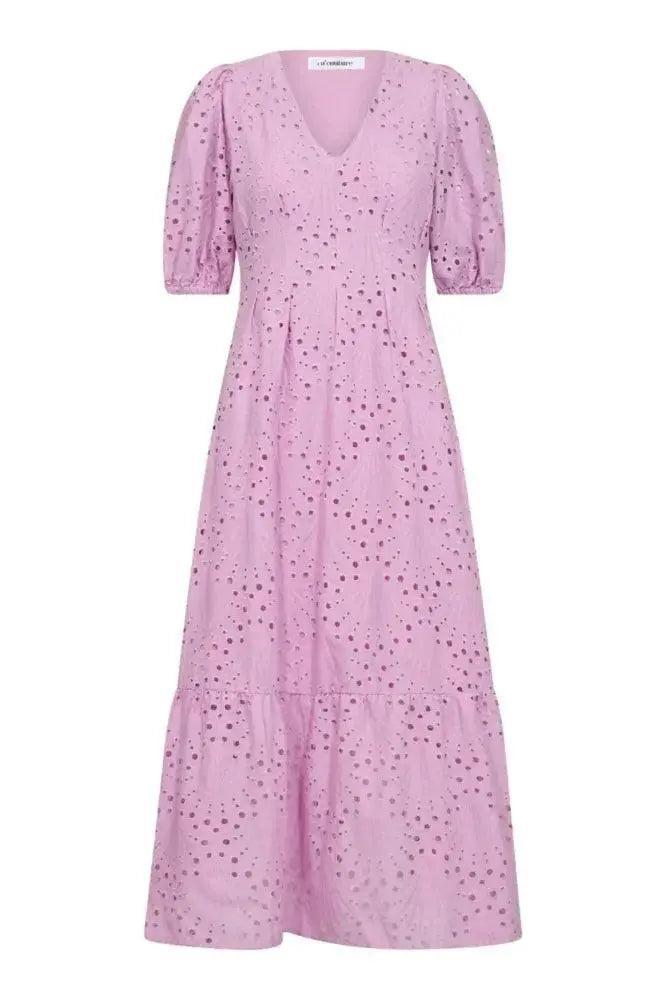 Stilvolles Midikleid in der Farbe Orchid-Co'couture-HEIDA Fashion