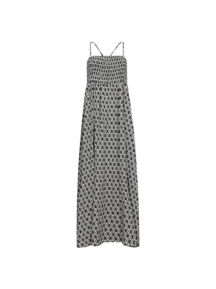 Leichtes Offwhite-Schwarz Kleid von Co'couture-Co'couture-HEIDA Fashion