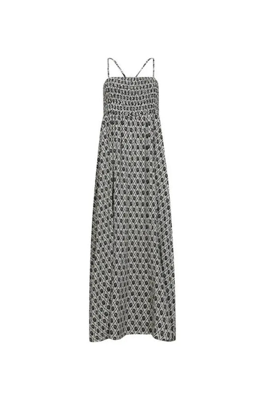 Leichtes Offwhite-Schwarz Kleid von Co'couture-Co'couture-HEIDA Fashion