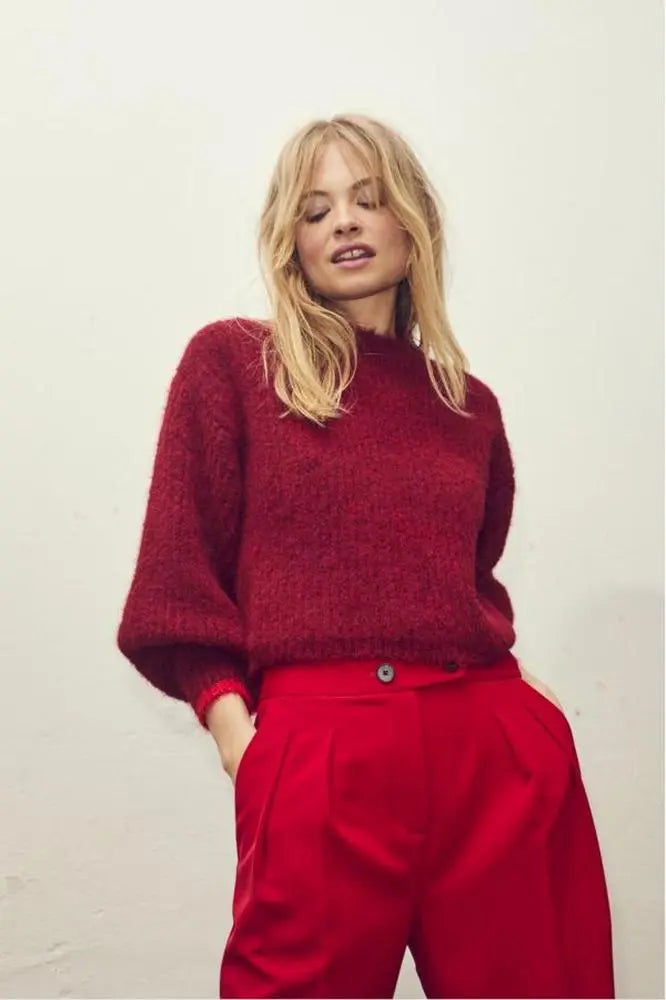 Strickpullover in der Farbe Heart-Co'couture-HEIDA Fashion