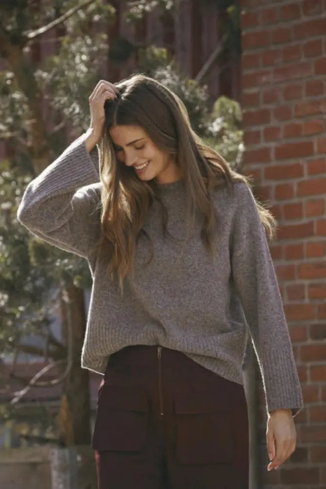 MajaCC Wollpullover in grau-Co'couture-HEIDA Fashion