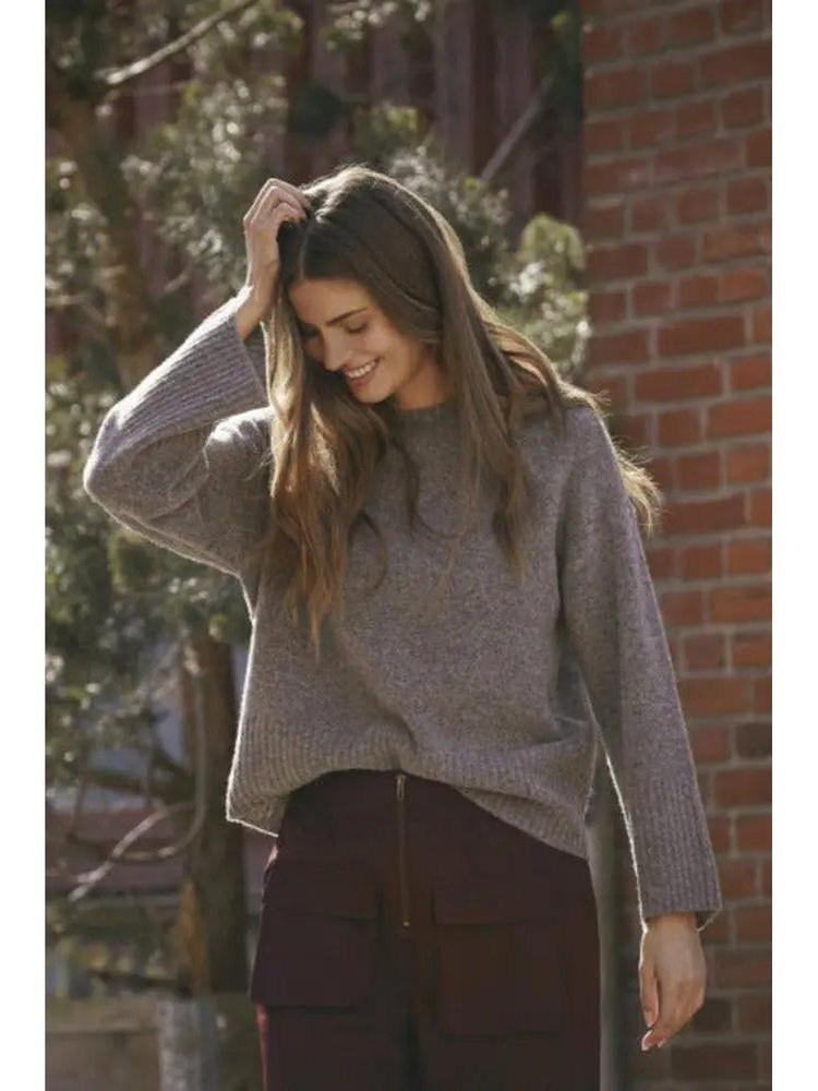 MajaCC Wollpullover in grau-Co'couture-HEIDA Fashion