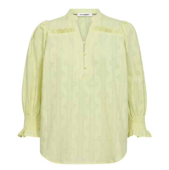 Co'couture Kurzarmbluse „coucou“ in Lemone