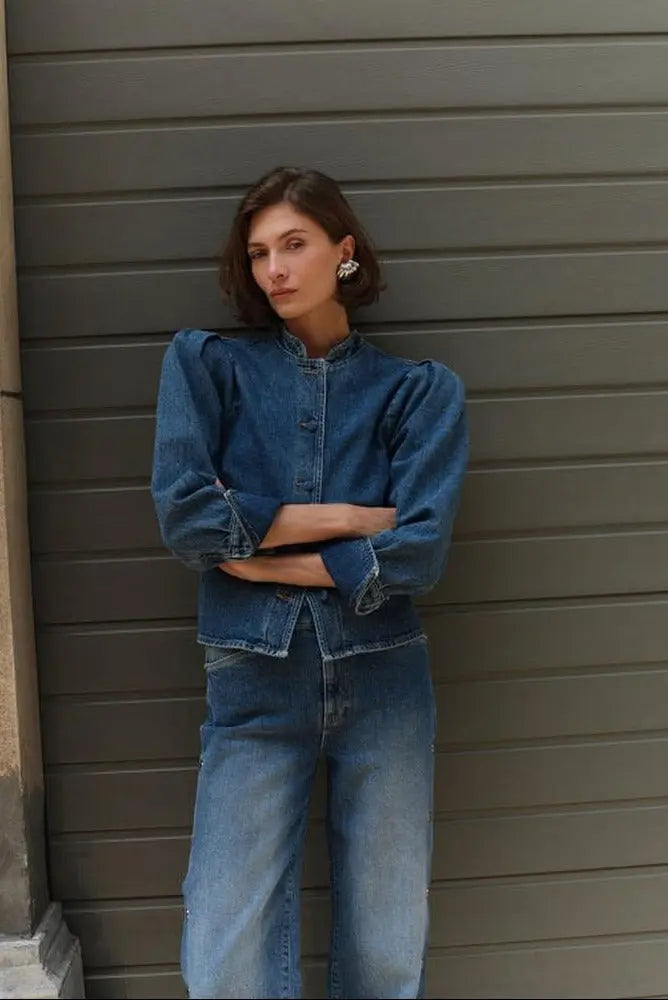 Dante6-Piper Jeanshemd-Dante6-HEIDA Fashion