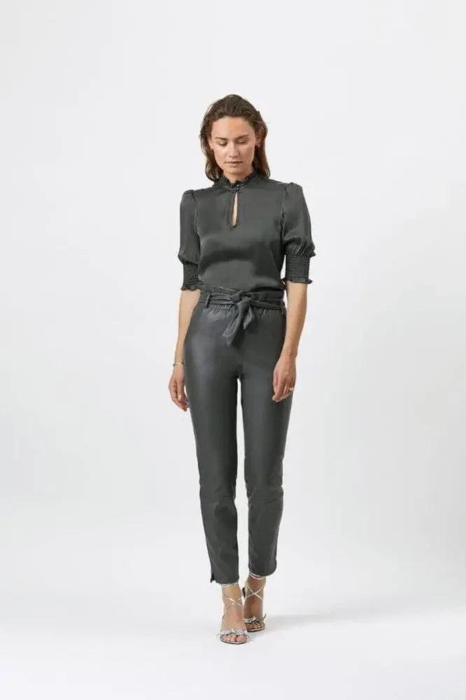 Oberteil aus elastischer Seidenmischung-Dante6-HEIDA Fashion