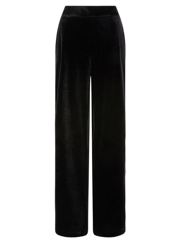 Palazzohose aus Samt-Dante6-HEIDA Fashion