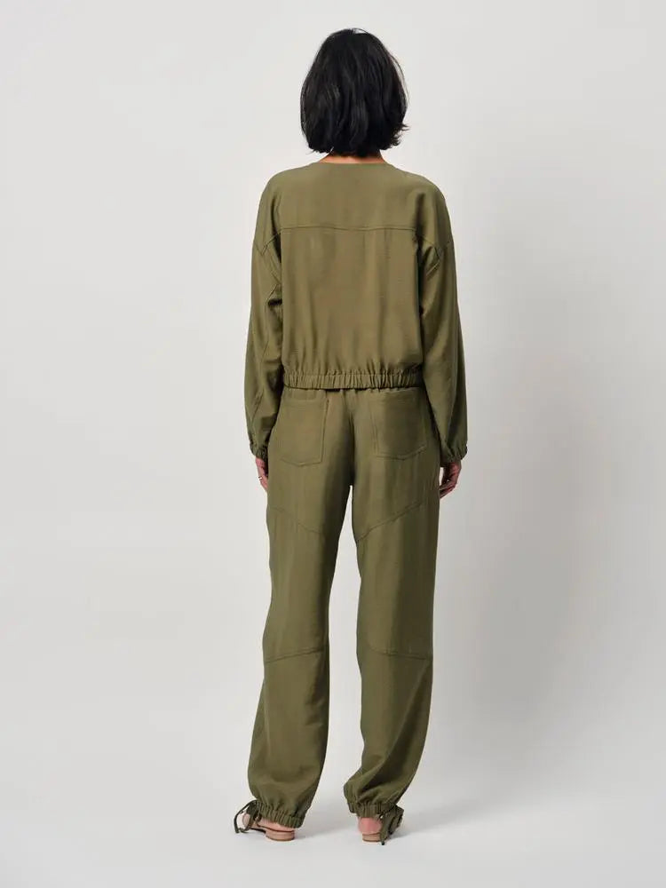 Dante6 Lenny Hose in Olivgrün-Dante6-HEIDA Fashion