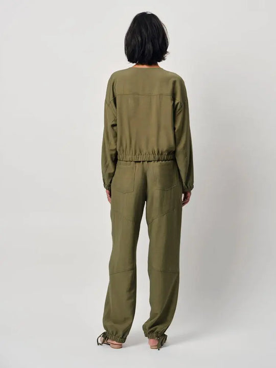 Dante6 Lenny Hose in Olivgrün-Dante6-HEIDA Fashion