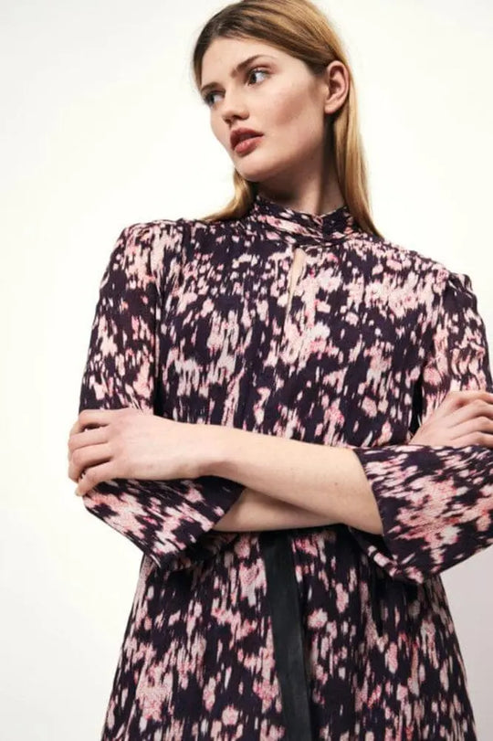 Bedrucktes Kleid-Dante6-HEIDA Fashion