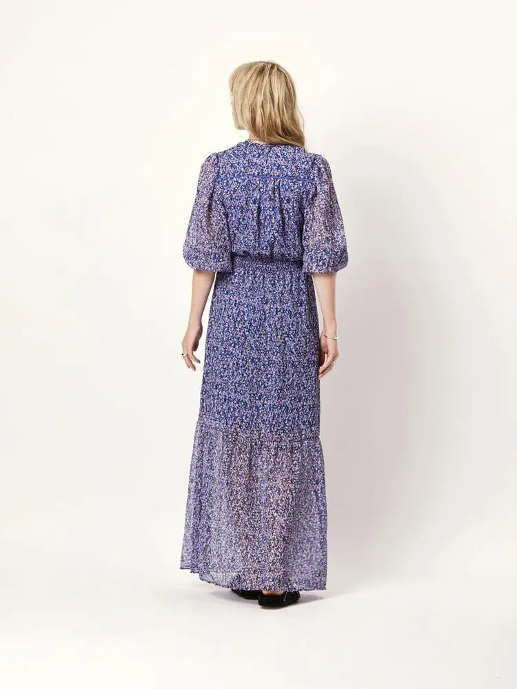 Bedrucktes Maxikleid (nachhaltig)-Dante6-HEIDA Fashion