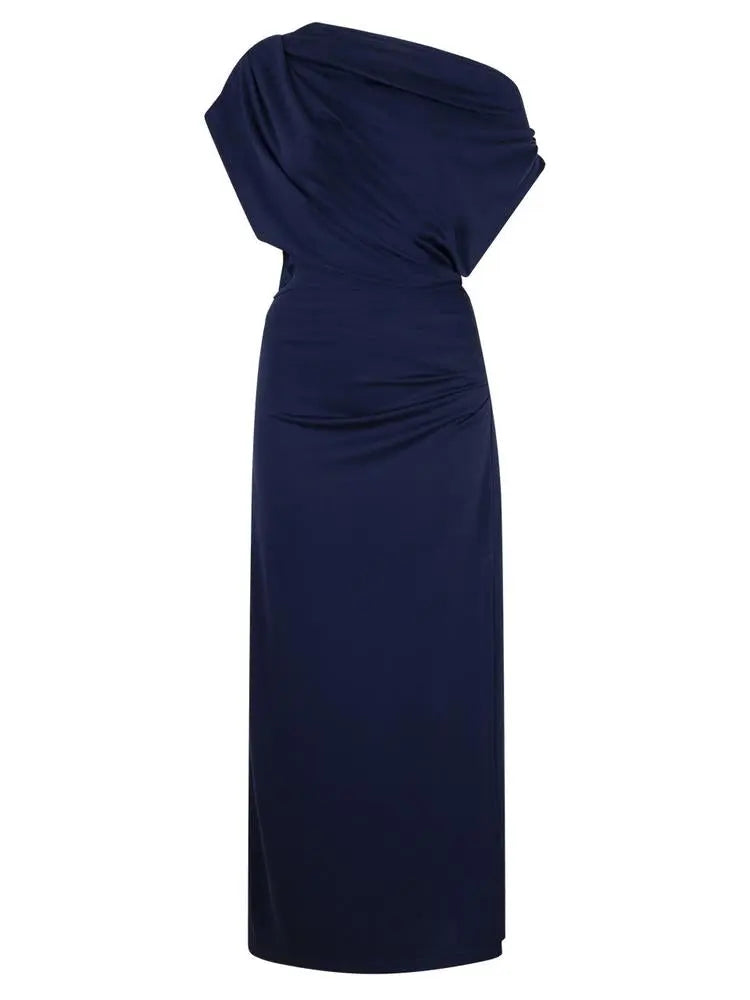 Maximale Eleganz mit dem Kleid Jett in Sapphire Blue-Dante6-HEIDA Fashion