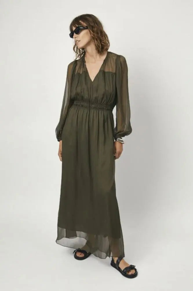 Bohokleid in olivgrün-Dante6-HEIDA Fashion