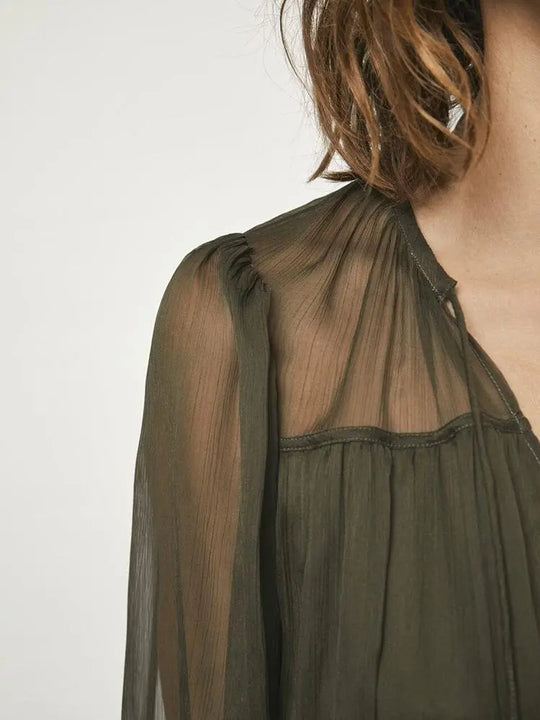 Bohokleid in olivgrün-Dante6-HEIDA Fashion