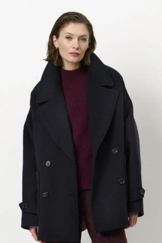 Dante6-Bambi zweireihiger Wollmantel-Dante6-HEIDA Fashion